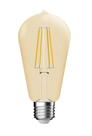 Deco Edison E27 4,2W Goud