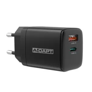 Thuislader USB-A & C 20 watt, duo