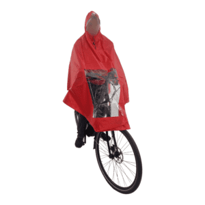 Poncho Deluxe Rood