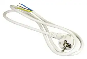 Kabel met stekker voor keukenapparatuur en huishoudelijke apparaten.