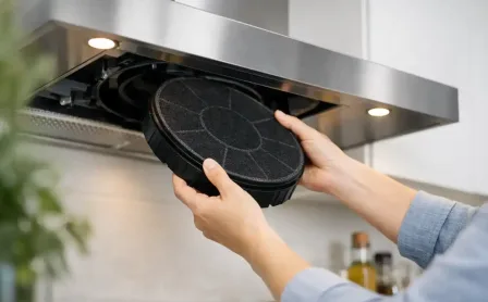Regelmatig koolstoffilter afzuigkap verwisselen